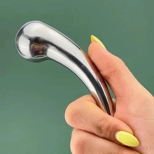 Silver wand Metal dildo - EdenSeduce