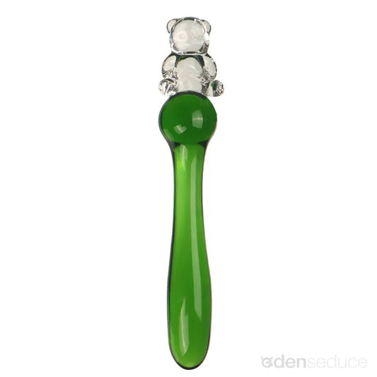 Bear Wand Glass Anal Plug - EdenSeduce