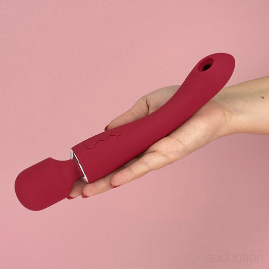 Aria Sucking wand vibrator - EdenSeduce