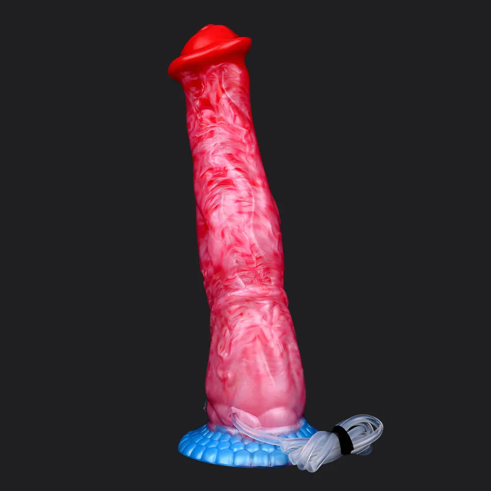 Black Caviar - Ejaculating Inflatable Dildo