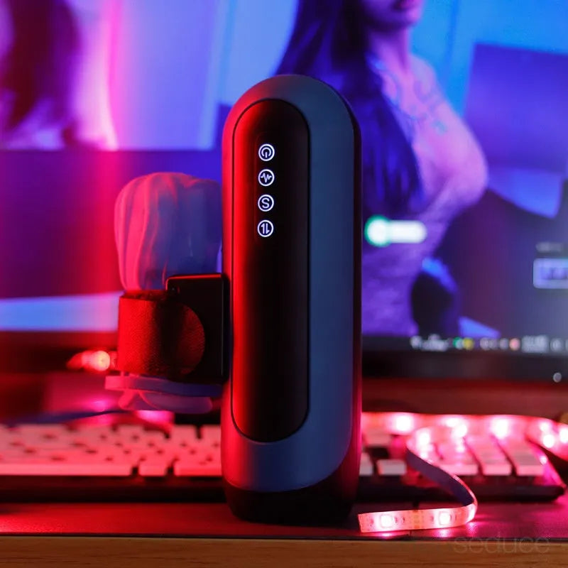 EdenSeduce 700 Strokes Per Minute 6 Thrusting 10 Vibrating Masturbator