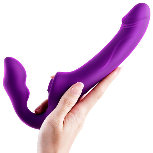 Soul kiss Vibrating strapless strap on