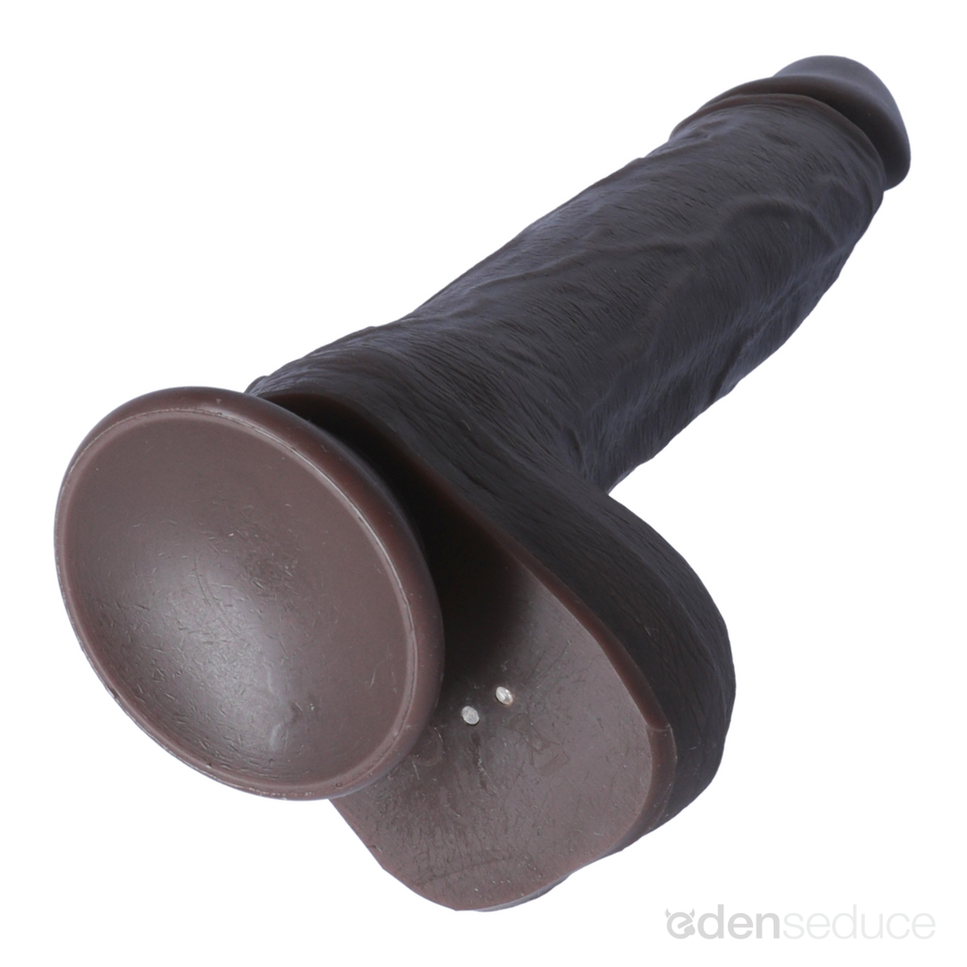 Chocolate Thunder Warming, Thrusting & Vibrating Dildo