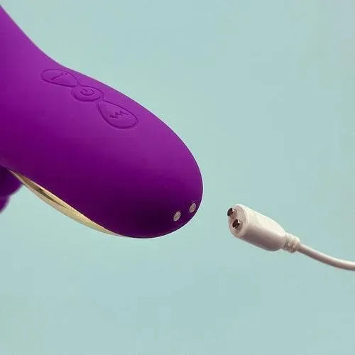 Triple Rabbit Vibrator with 3 Motors & Beads - EdenSeduce