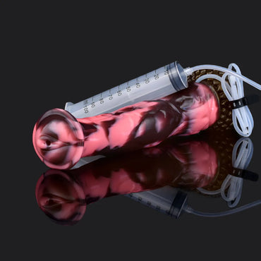 Horse Dildo - Black Caviar Ejaculating