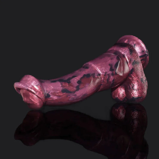 Canine Dildo Ben -  Realistic Knot Fantasy Dildo for Deep Pleasure