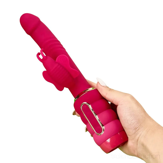 Ride on thrusting butterfly Mini sex machine - EdenSeduce