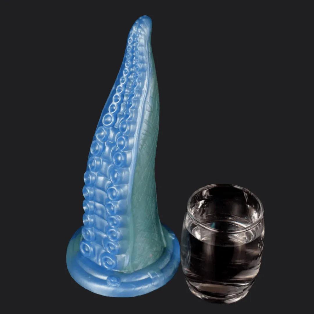 Deep Blue Octopus Tentacle Dildo