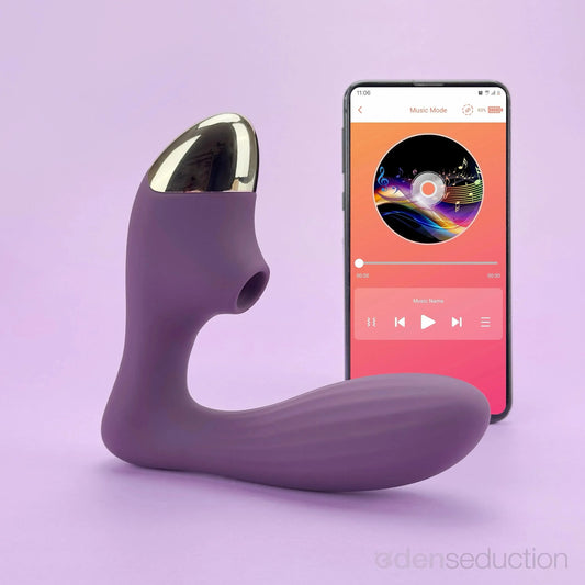 Air play App controlled panty vibrator - EdenSeduce