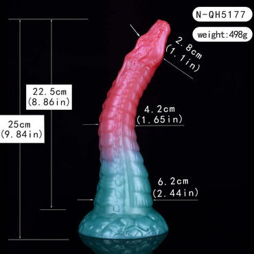 Ice Monster Dildo - Jaculus