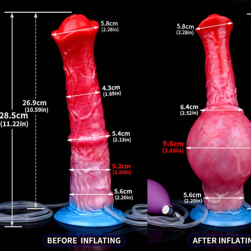 Native Dancer- Ejaculating Inflatable Dildo