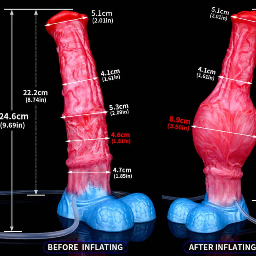 Eclipse - Ejaculating Inflatable Dildo