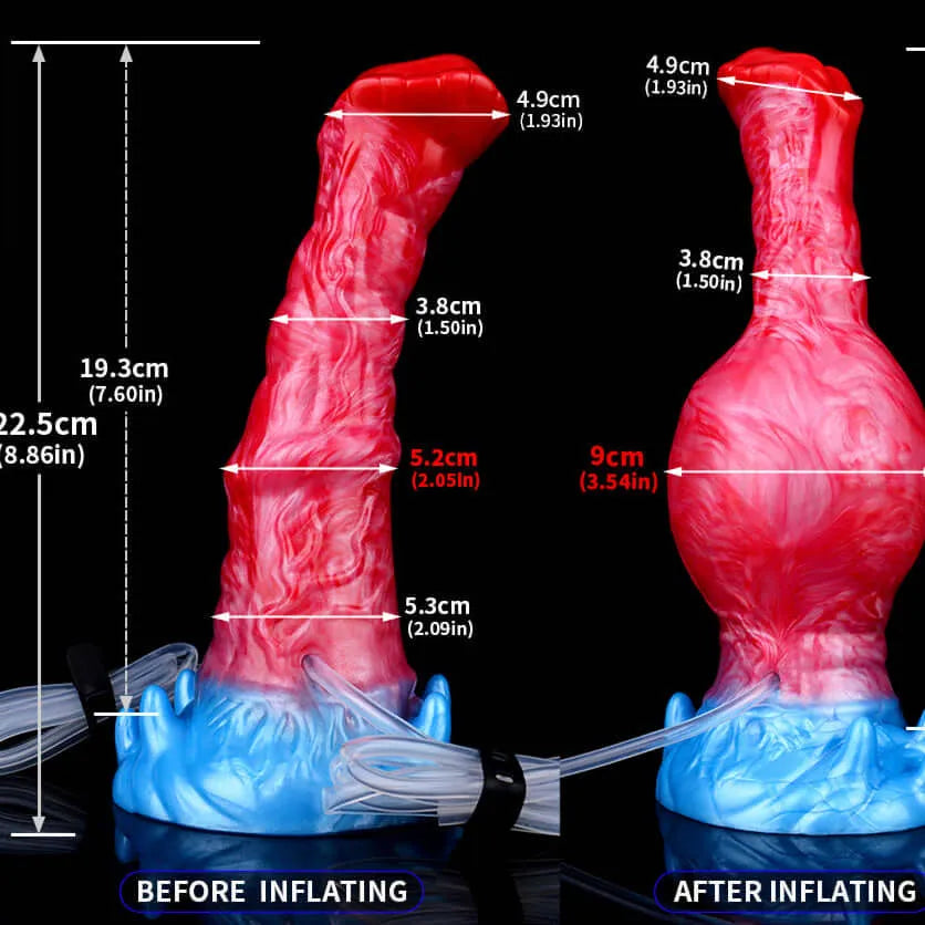 Karkadann - Ejaculating Inflatable Dildo