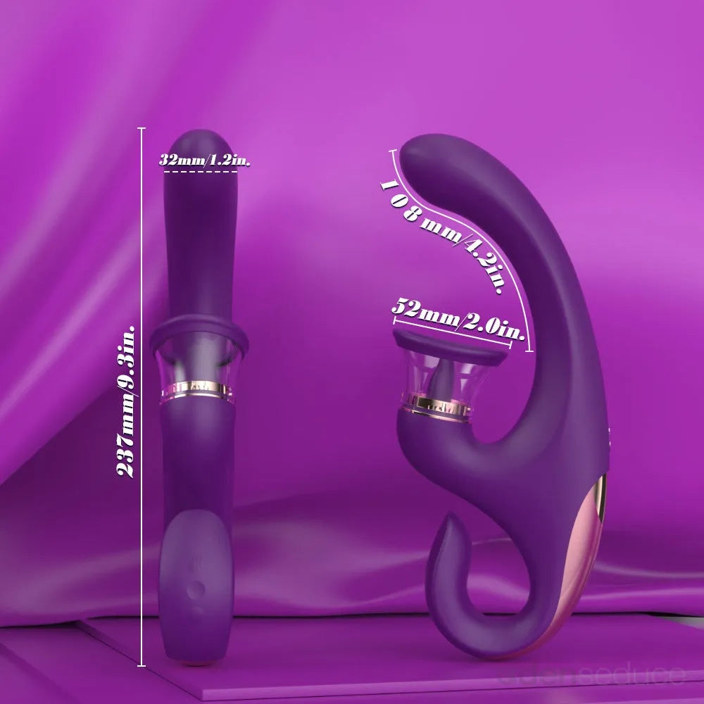 Advanced Rabbit Vibrator – 9 Vibration & Licking Modes for Clitoral Bliss
