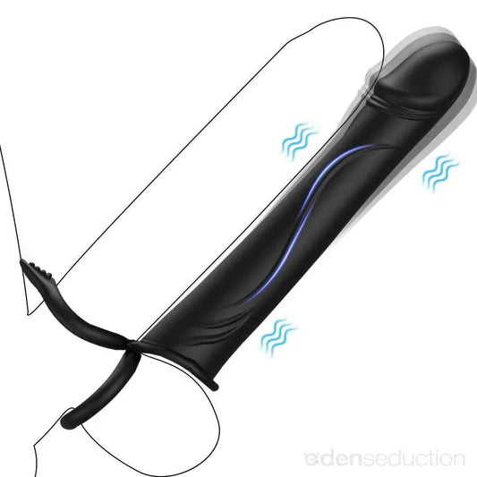 Double penetration extra support ring Double penetration cock ring - EdenSeduce