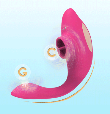 Love tongue C shaped vibrator - EdenSeduce