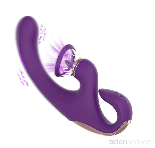 Advanced Rabbit Vibrator – 9 Vibration & Licking Modes for Clitoral Bliss