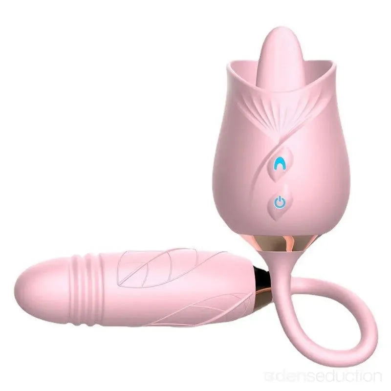 Rose passion Dual rose vibrator - EdenSeduce