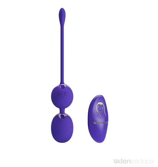 Remote-Controlled Kegel Balls – 12 Vibrations for Enhanced Intimacy