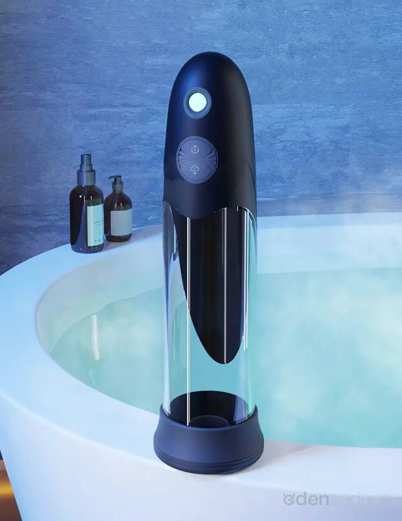 Motorized Penis Pump with Water Suction – Track Your Progress