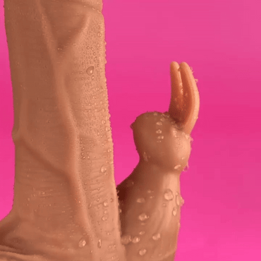 Realistic thrusting bunny Thrusting dildo vibrator - EdenSeduce