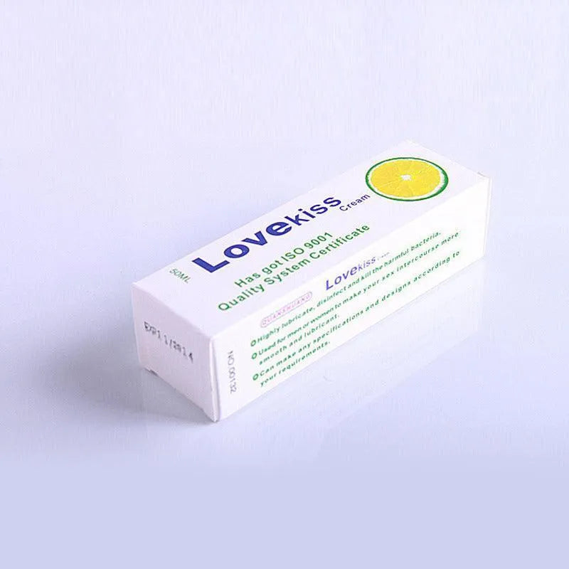 LoveKiss Lemon Flavor Water-Based Lubricant 50ml - EdenSeduce