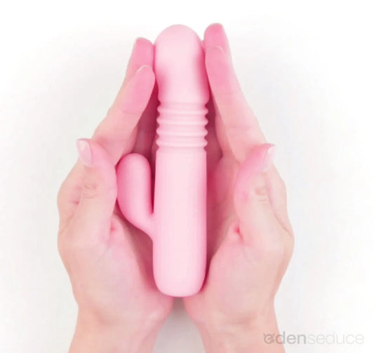 Petite dual thruster Thrusting rabbit vibrator