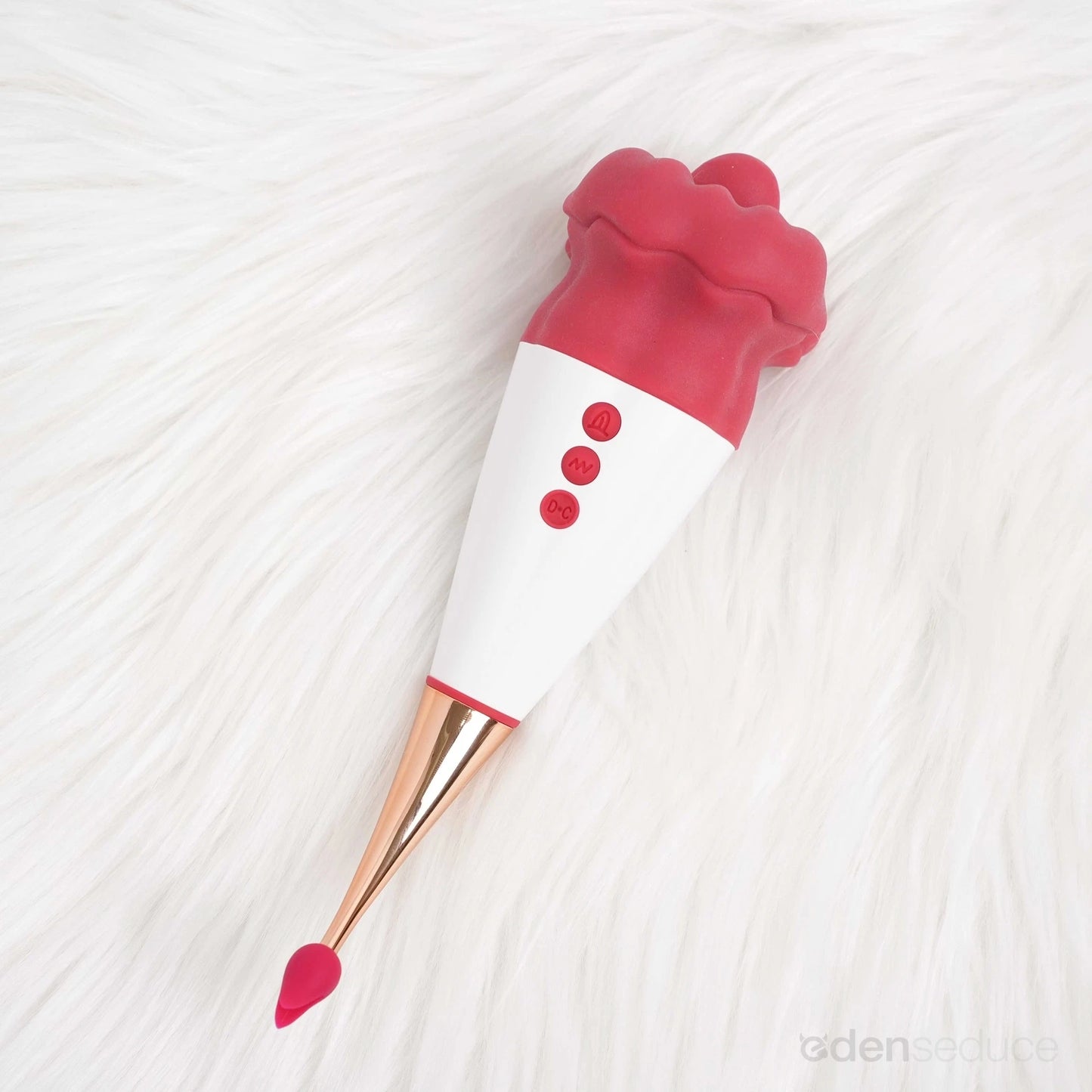 Flaming Red Lips Clit Licker + Pinpoint Vibes