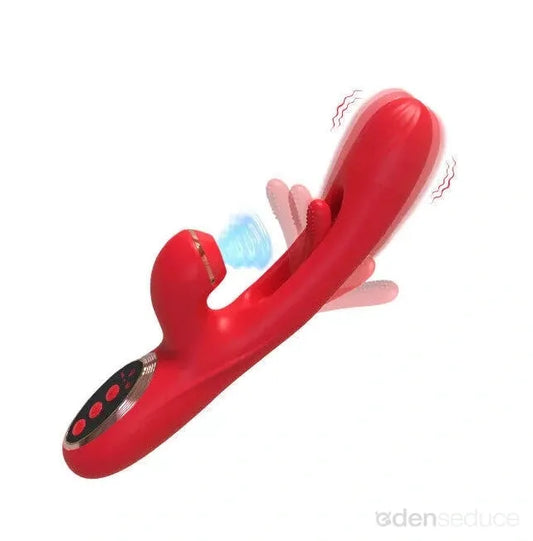 Powerful 3-Motor Rabbit Vibrator – Waterproof & Rechargeable