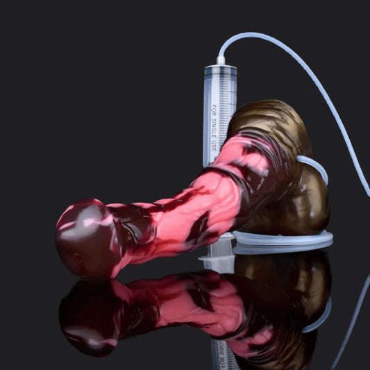 Horse Dildo - Damascus Ejaculating