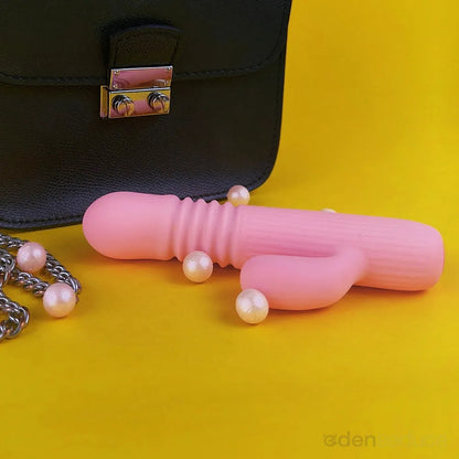 Petite dual thruster Thrusting rabbit vibrator