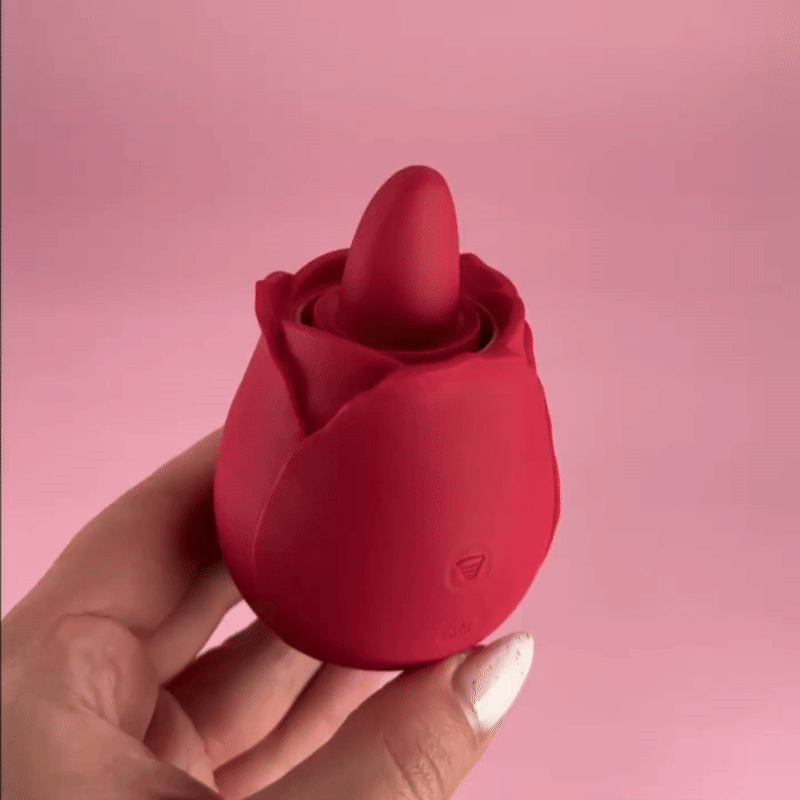 Rose tongue pump Rose sucking vibrator EdenSeduce Rose tongue pump Rose sucking vibrator EdenSeduce
