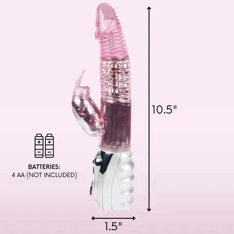#1 Rotating Rabbit Dual-Action Vibrator - EdenSeduce