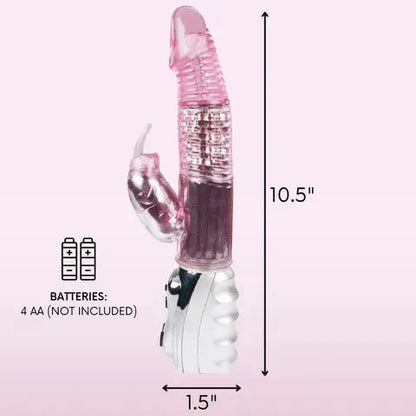 #1 Rotating Rabbit Dual-Action Vibrator - EdenSeduce