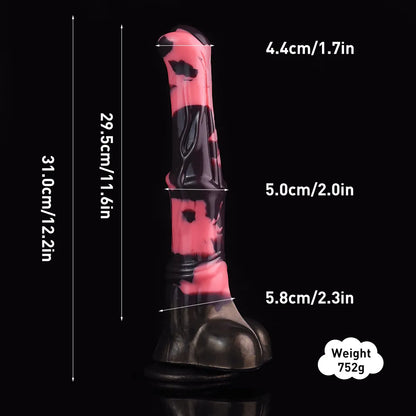 Gallop to Bliss with Lost In The Fog Dildo
