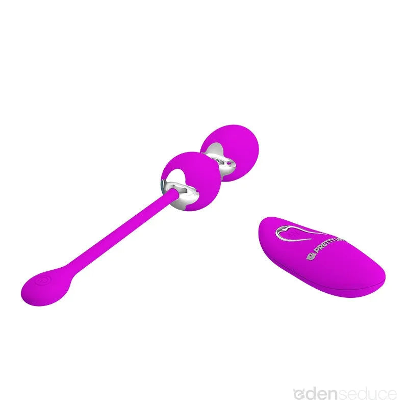 Remote-Controlled Kegel Balls – 12 Vibrations for Enhanced Intimacy