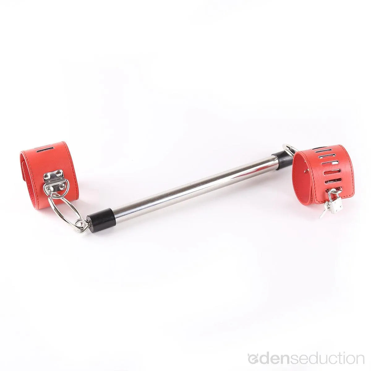 Luxury bondage bar with cuffs Spreader bar - EdenSeduce
