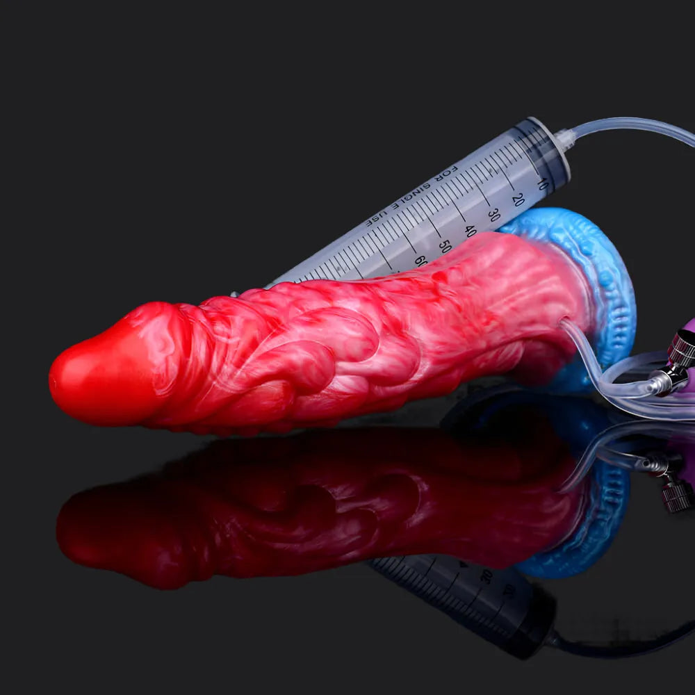Black Dragon - Ejaculating Inflatable Dildo
