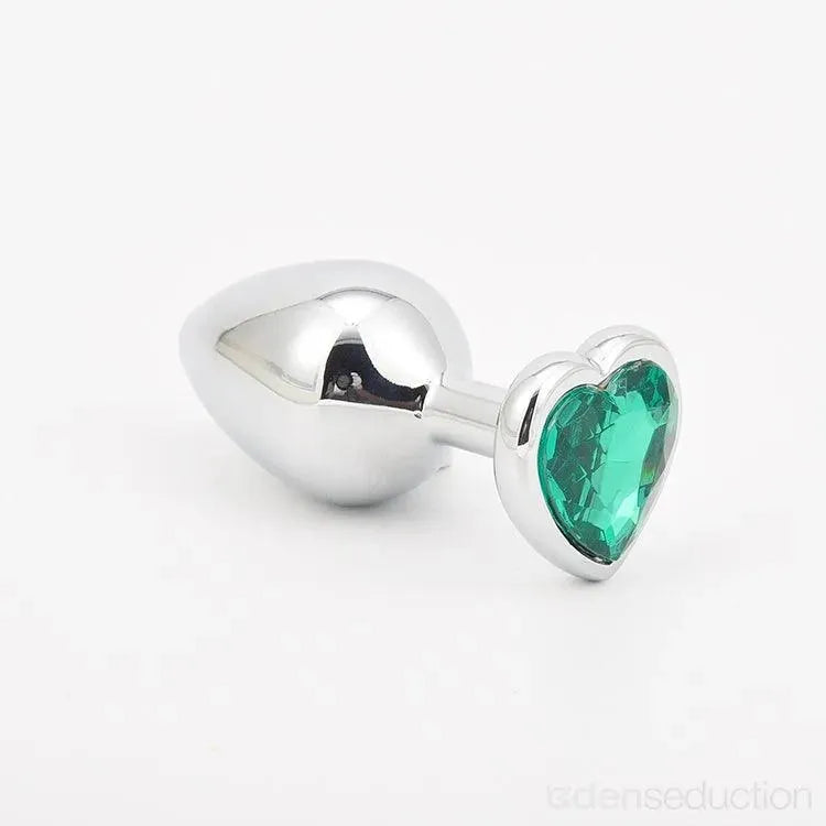 Precious heart Jeweled butt plug - EdenSeduce