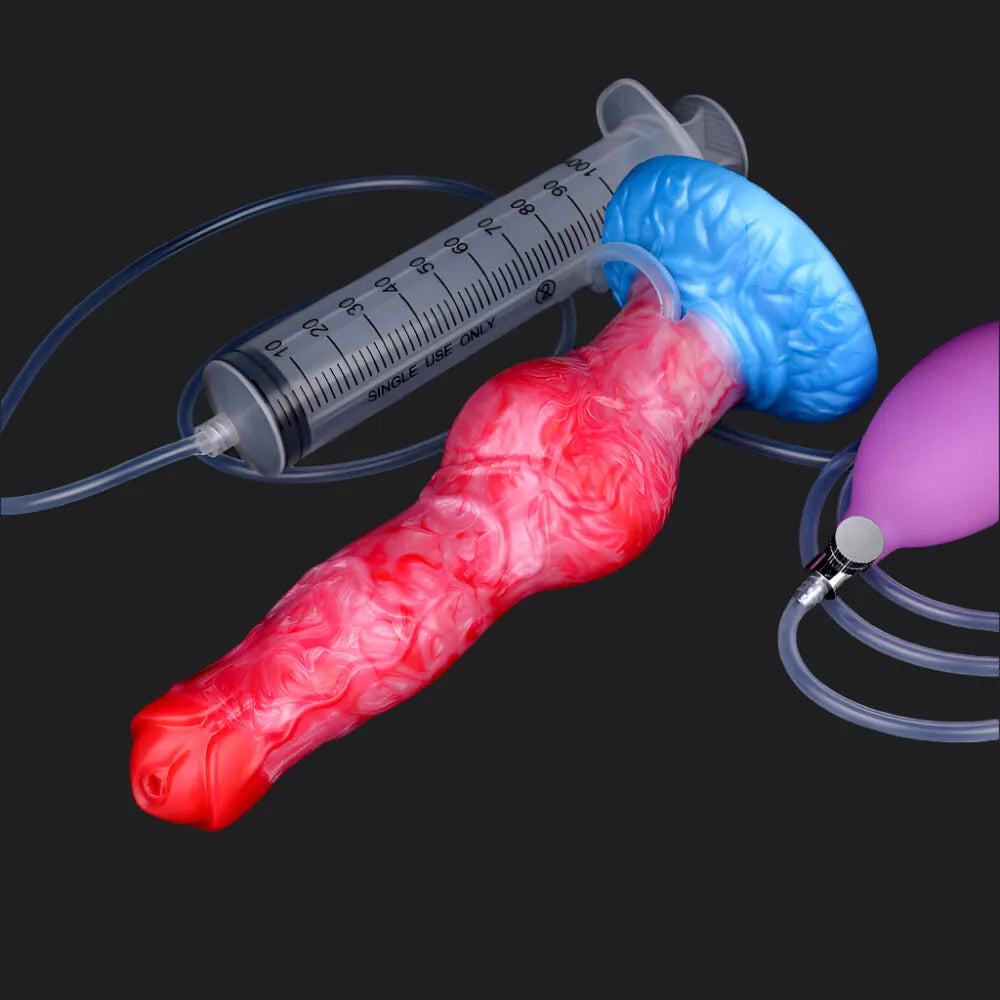 Cerberus - Ejaculating Inflatable Dildo