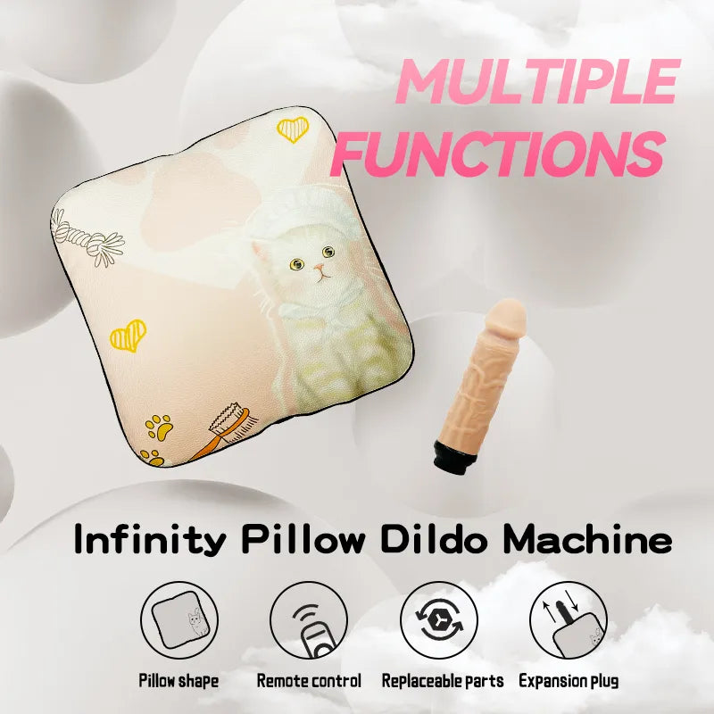 Infinity Pillow Dildo Remote Contol Sex Machine With EdenSeduce Infinity Pillow Dildo Remote Contol Sex Machine With EdenSeduce