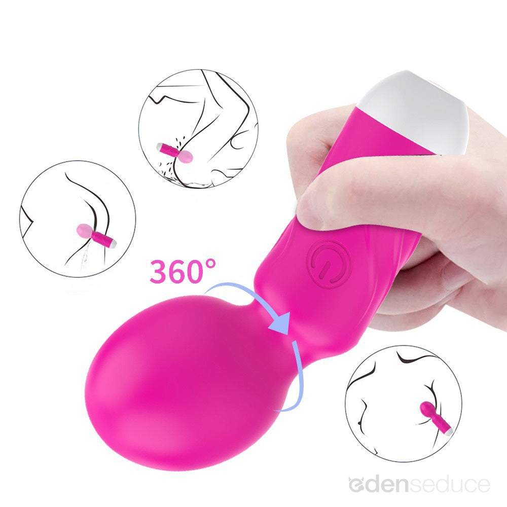 Wanda Mini Pocket Play Wand Vibrator - Strong Cl*t O's During Sex! EdenSeduce Wanda Mini Pocket Play Wand Vibrator - Strong Cl*t O's During Sex! EdenSeduce