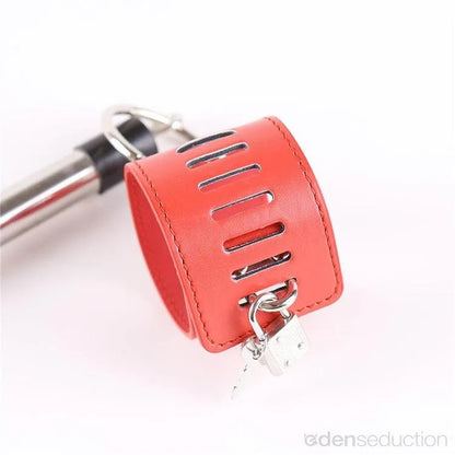Luxury bondage bar with cuffs Spreader bar - EdenSeduce