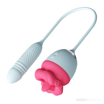 Pretty Pink Lips Self-Motion Flickering Tongue with Thruster