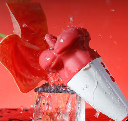 Flaming Red Lips Clit Licker + Pinpoint Vibes