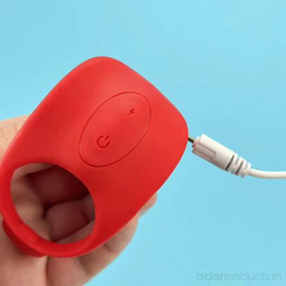 Elektra vibrating love ring E stim for men - EdenSeduce