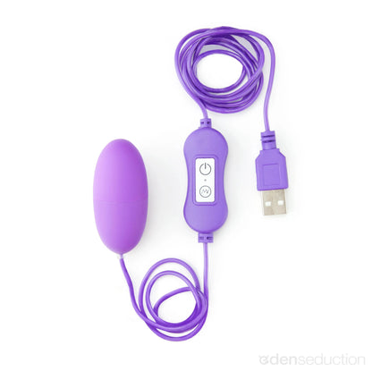 USB power egg Egg vibrator with control - EdenSeduce