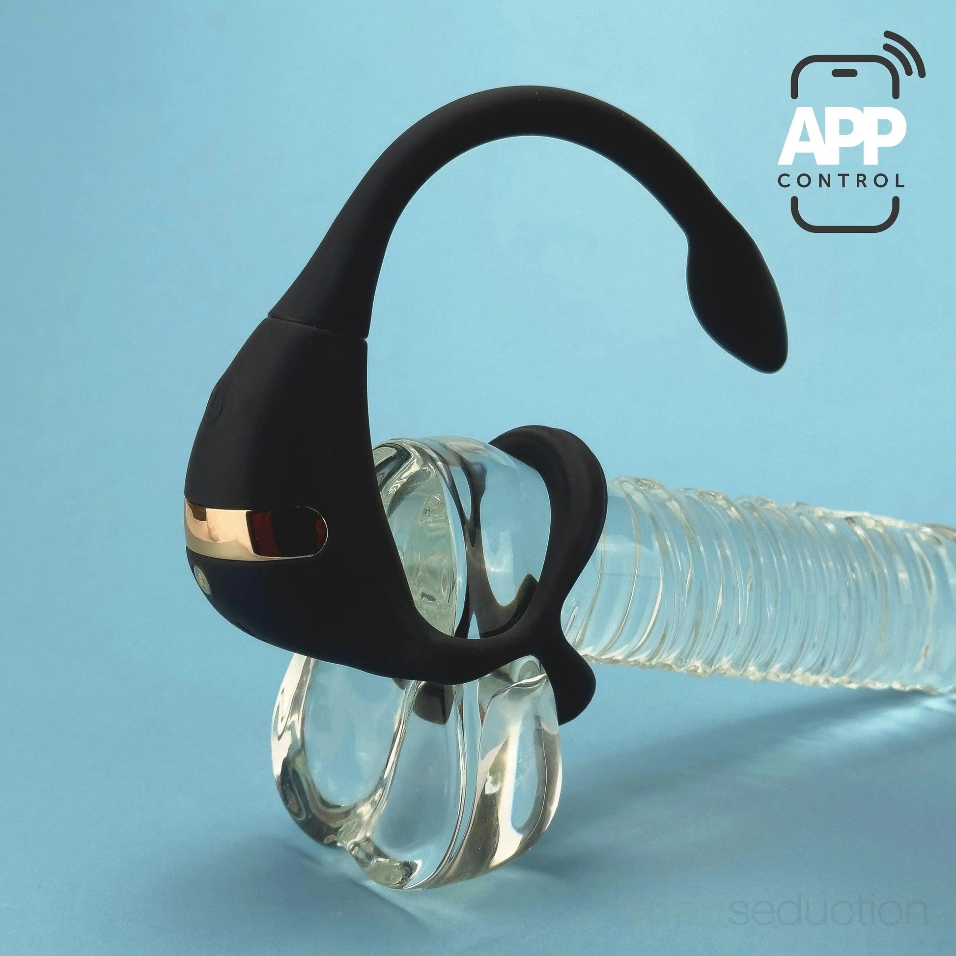 Hyperbola Prostate massager with cock ring EdenSeduce Hyperbola Prostate massager with cock ring EdenSeduce