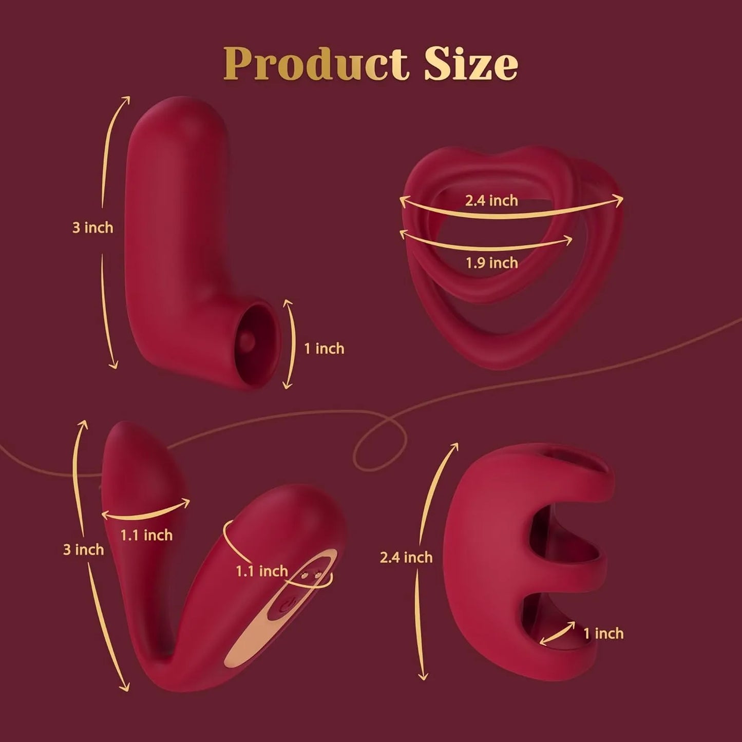 Remote Control Couple Vibrator - Tracy’s Dog Love Kit