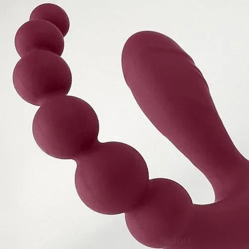 Three way love DP strapless strap on - EdenSeduce